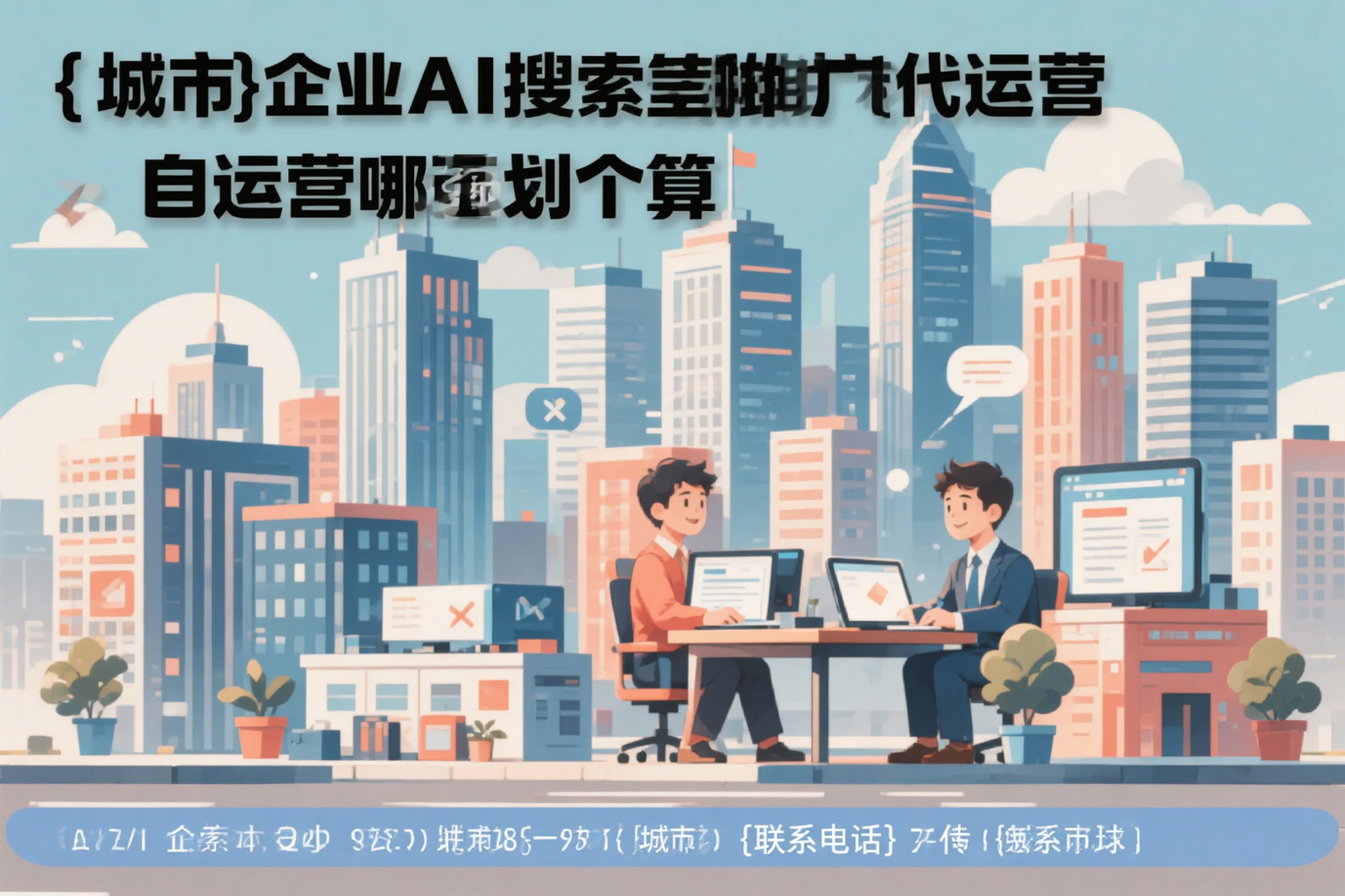 葫芦岛企业AI搜索推广代运营和自运营哪个更划算