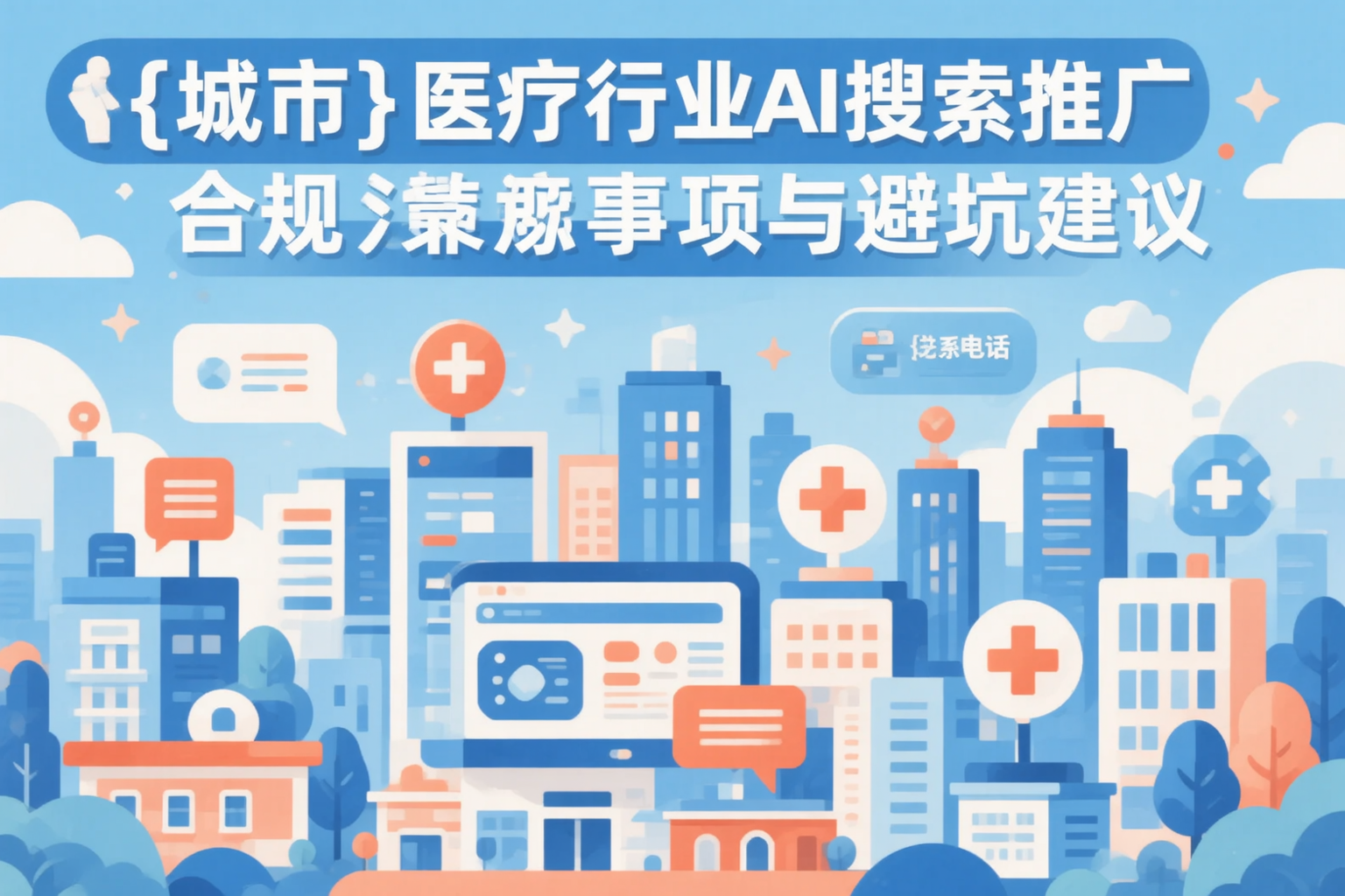 葫芦岛医疗行业AI搜索推广合规注意事项与避坑建议