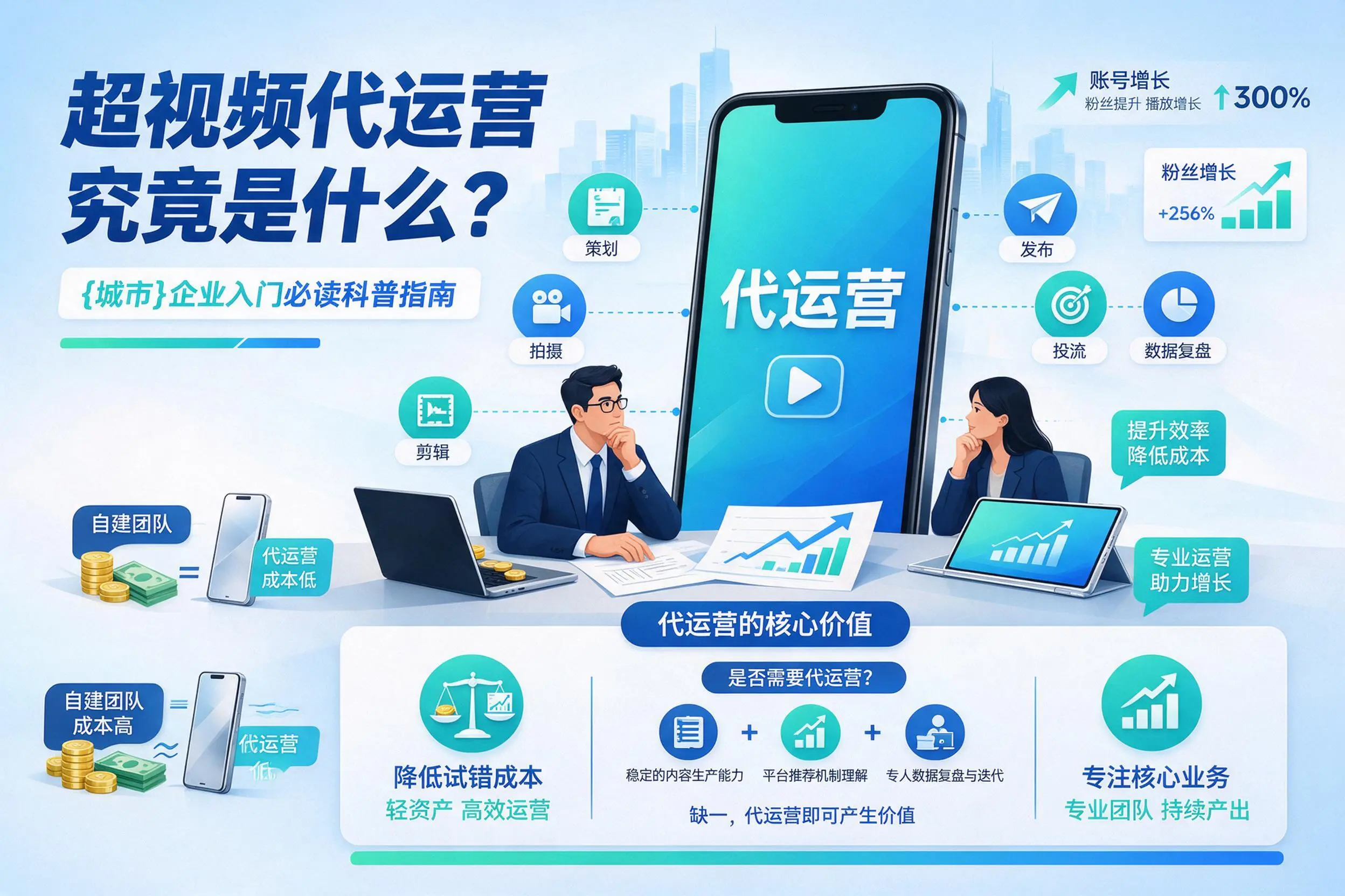 短视频代运营究竟是什么？葫芦岛企业入门必读科普指南